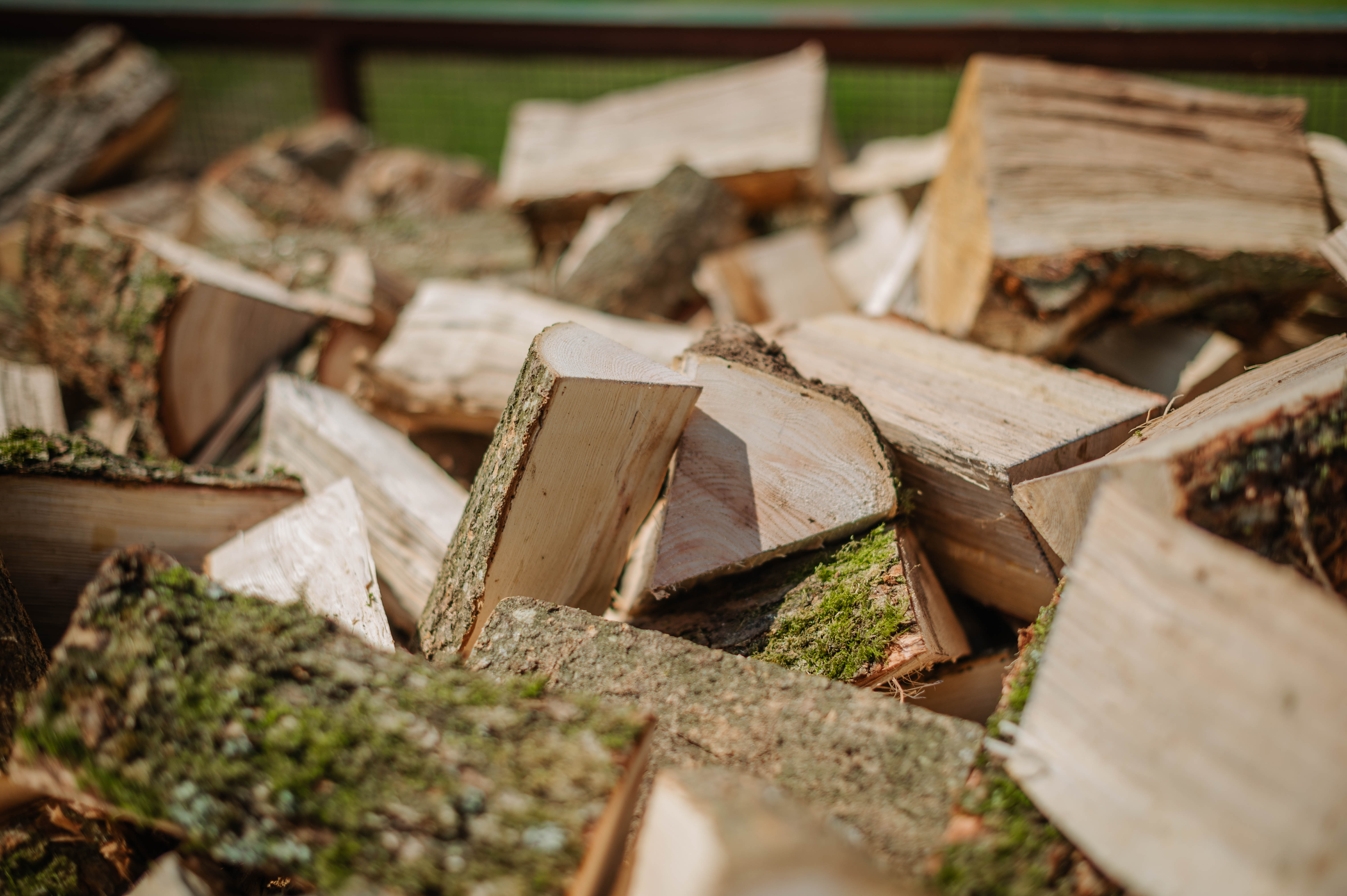 Walkers Wood log store